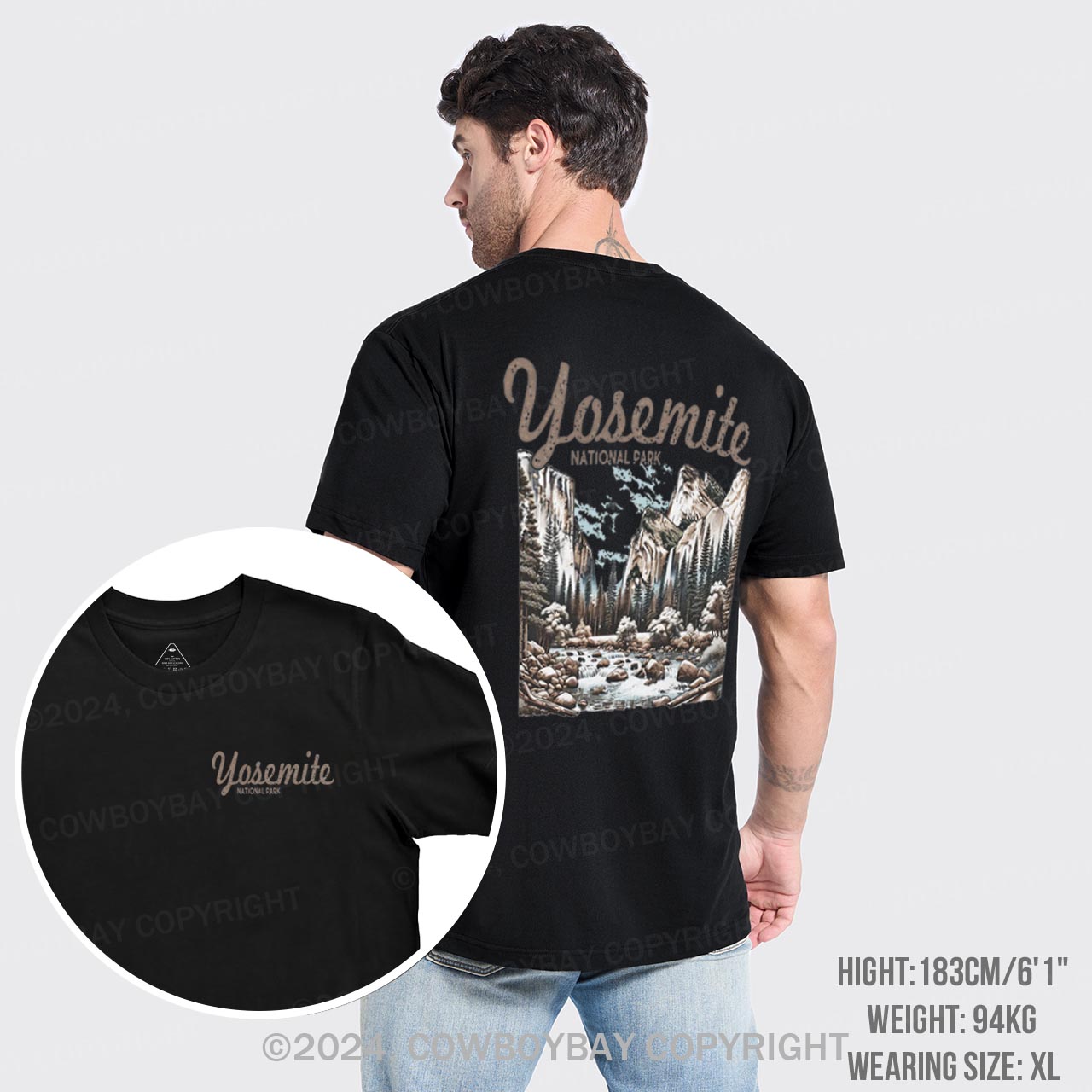 Vintage Yosemite National Park T-Shirts