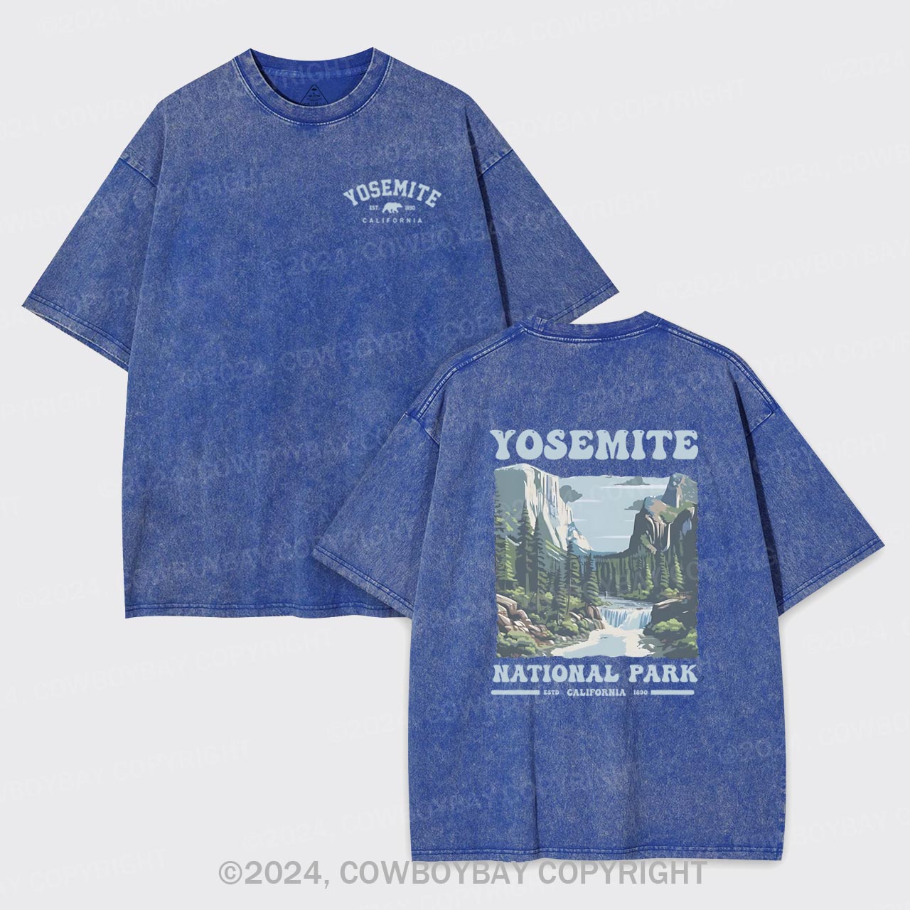 California National Park Garment-dye Tees