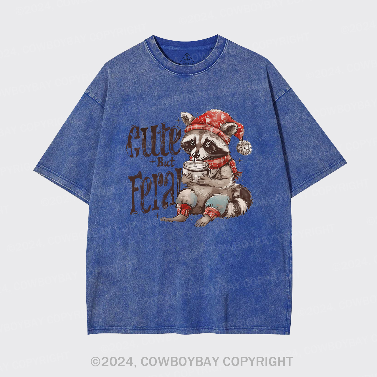 Cute But Feral Garment-dye Tees