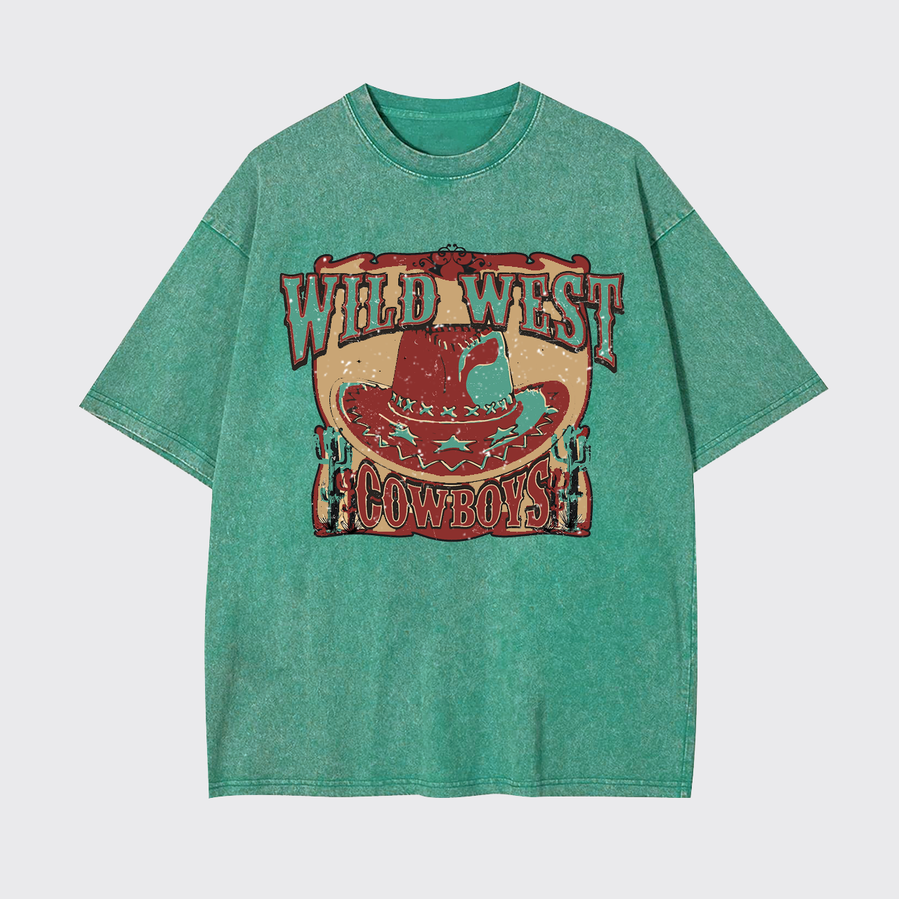 Wild West Cowboys Garment-dye Tees