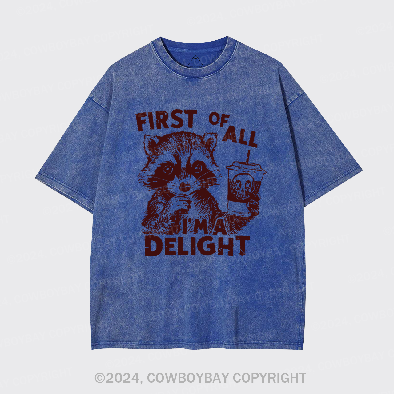 First Of All I'm A Delight Garment-dye Tees