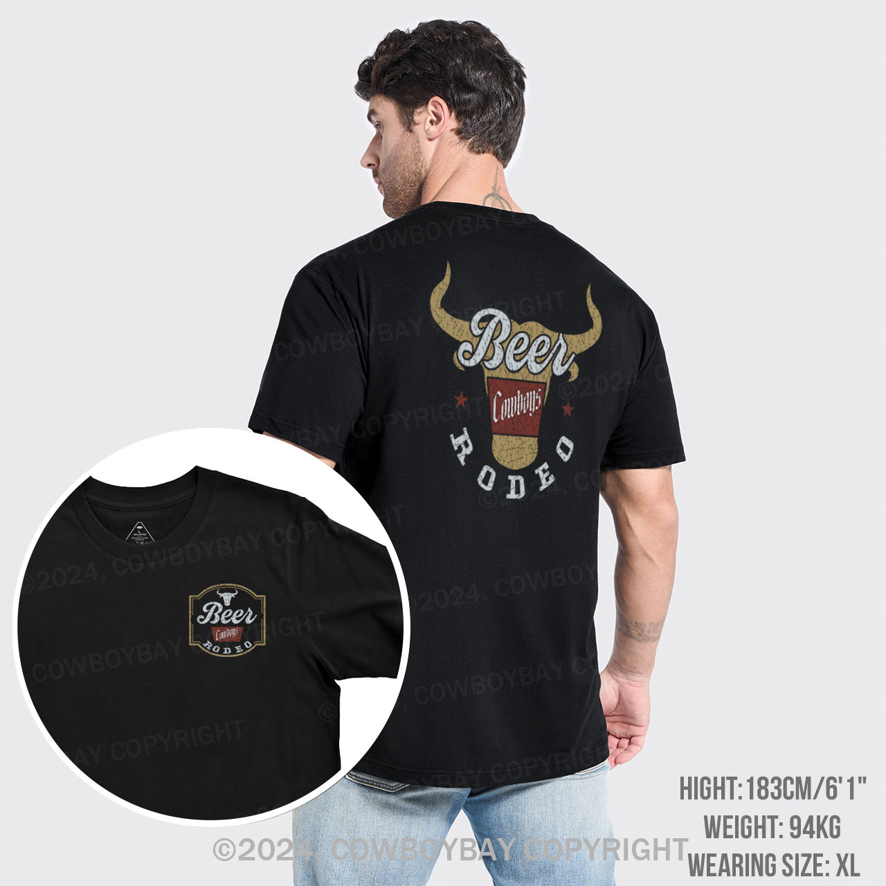 New Beer Rodeo Cowboys T-Shirts
