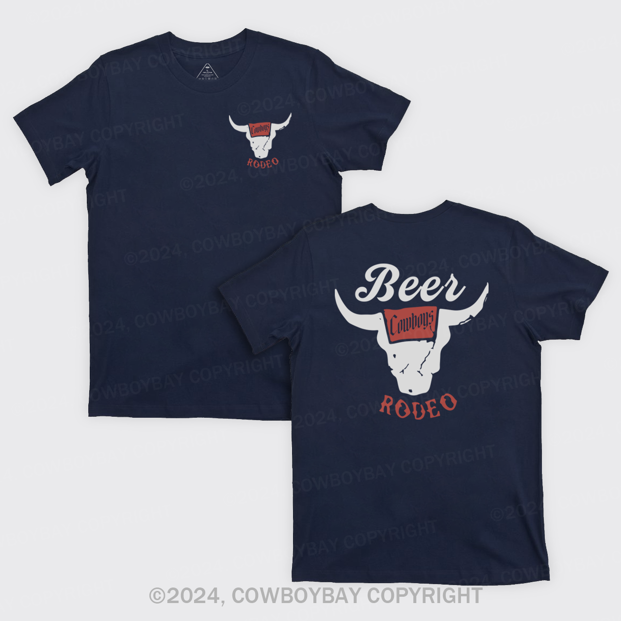 Retro Beer Rodeo Inspired T-Shirts
