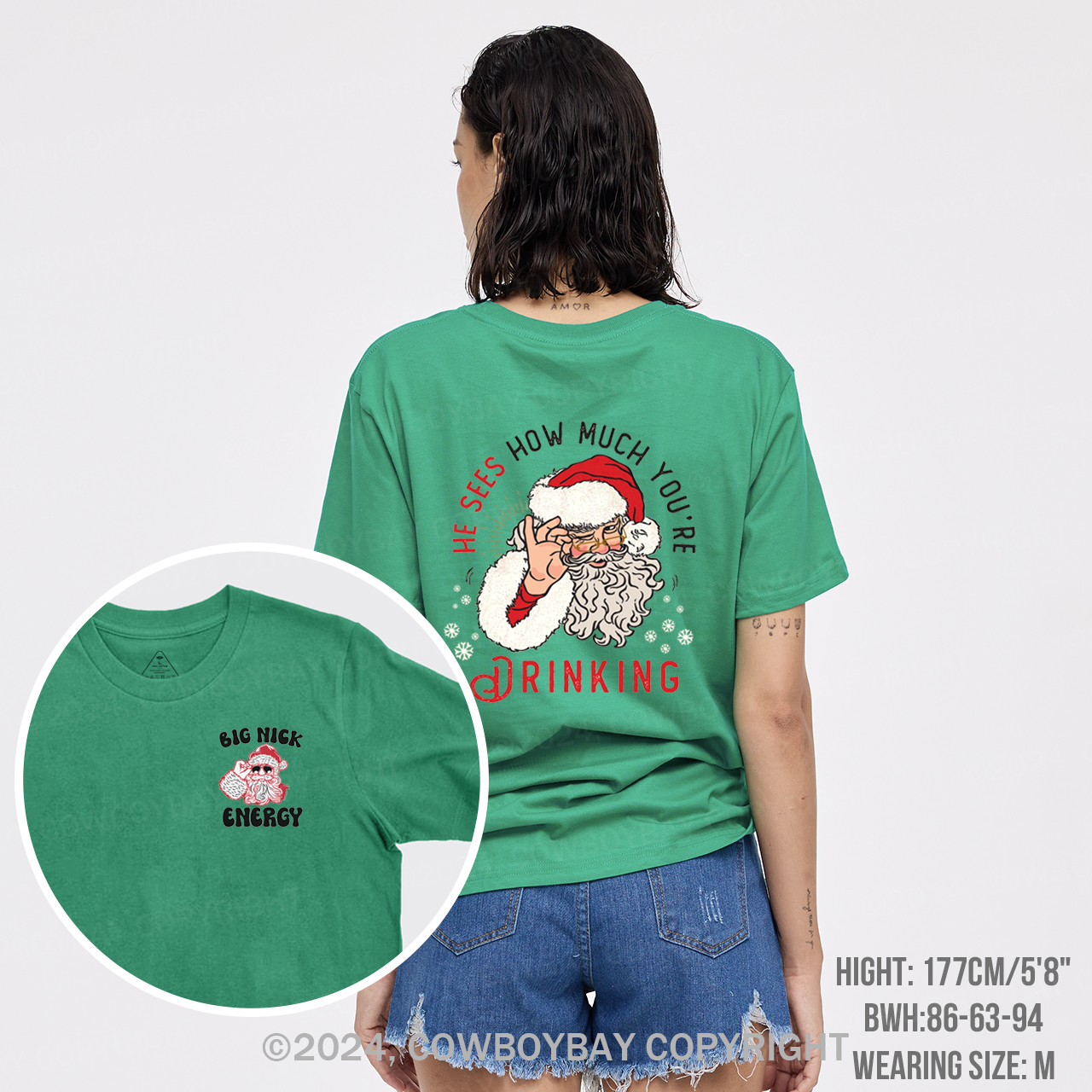 He Sees How Much You're Drinking T-Shirts