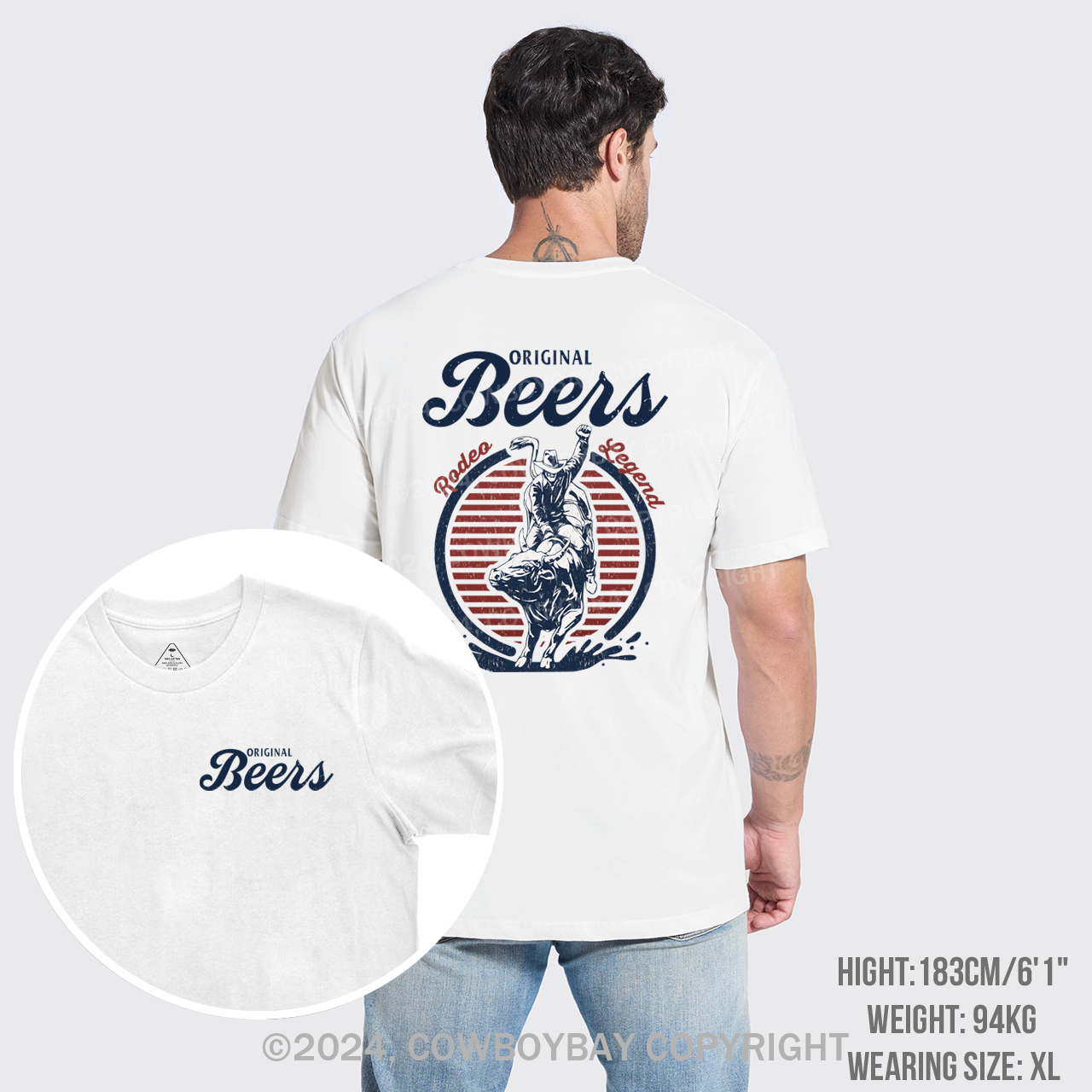 Original Beers Rodeo Legend T-Shirts