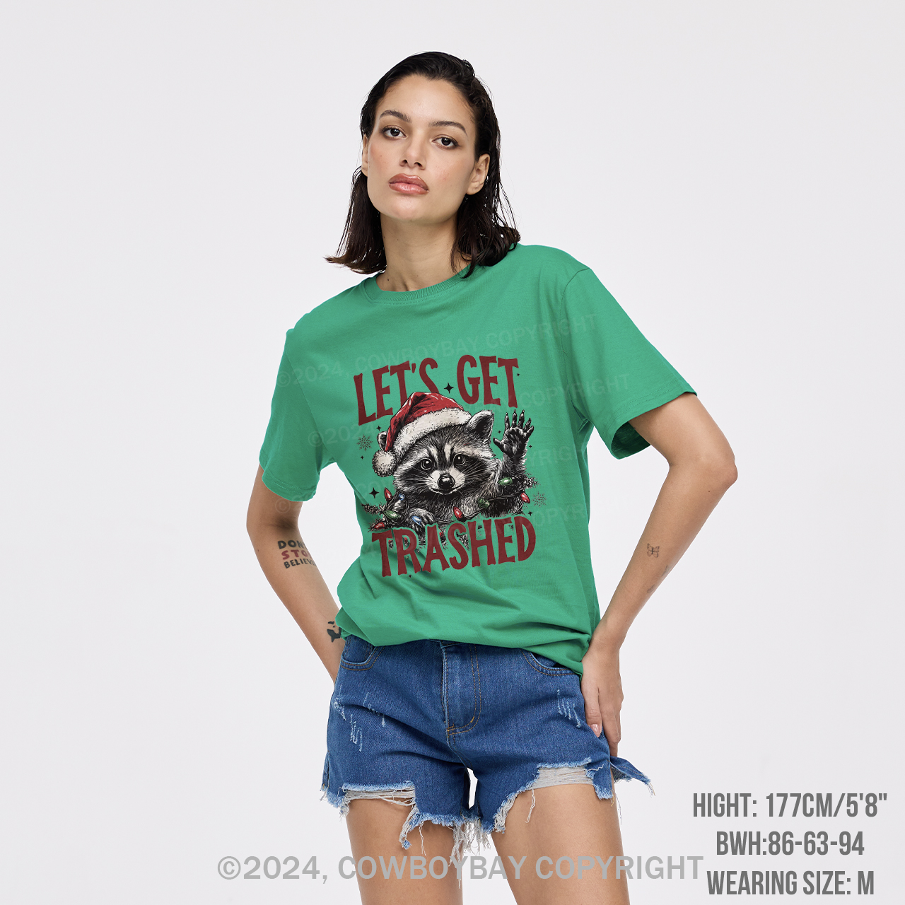 Let's Get Trashed Christmas T-Shirts