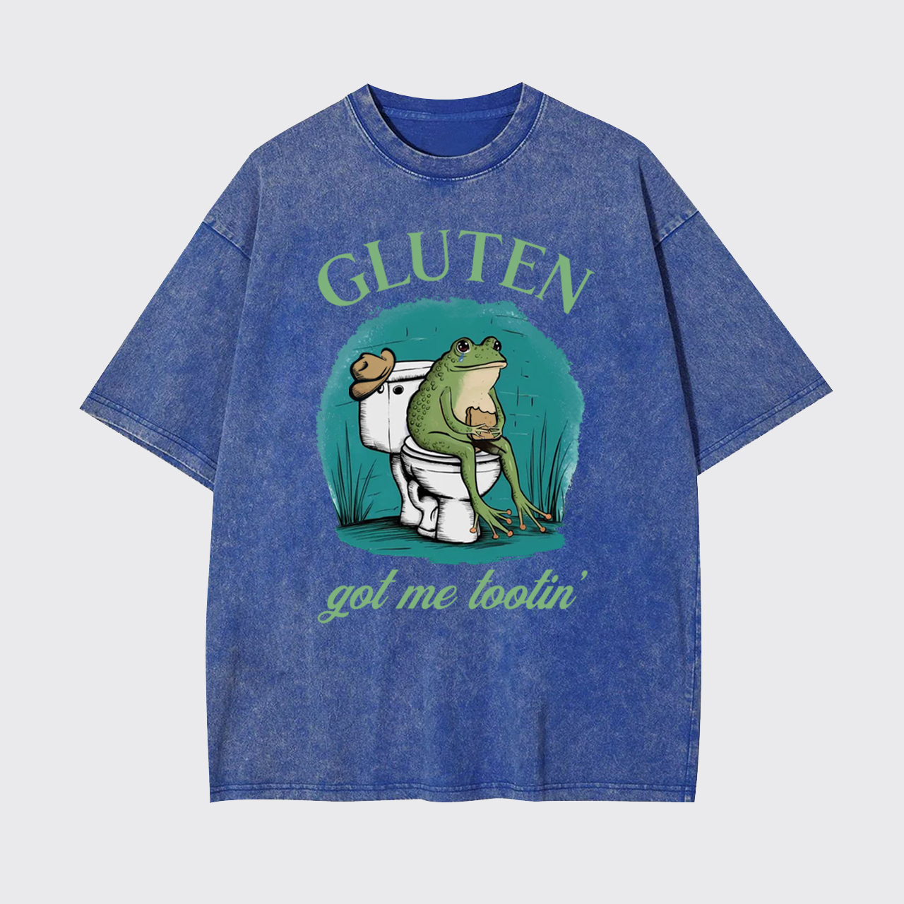 Gluten Got Me Tootin Garment-dye Tees