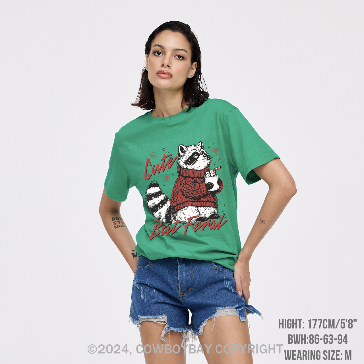 Funny Christmas Raccoon T-Shirts