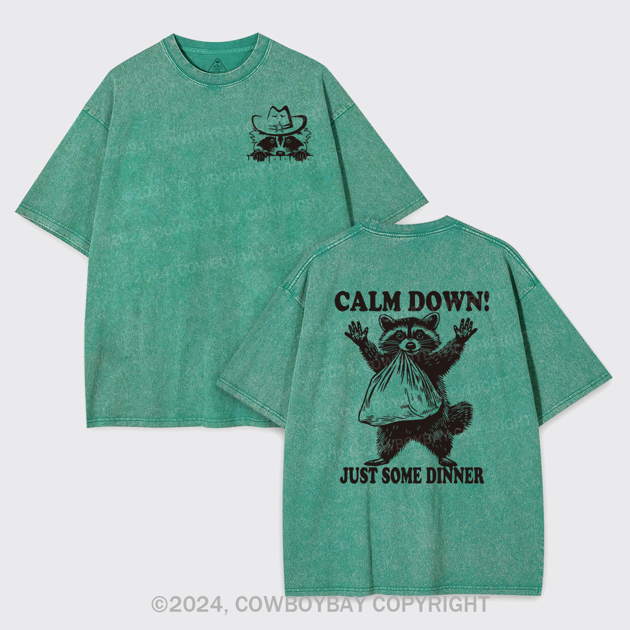 Calm Down, Just Some Dinner Garment-dye Tees