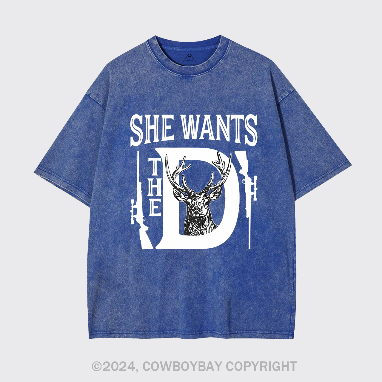 She Wants The D Garment-dye Tees