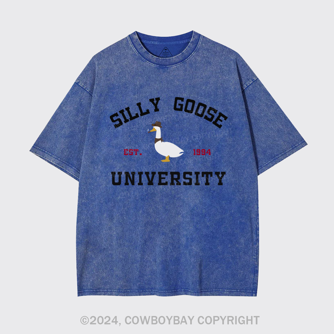 Silly Goose University Garment-dye Tees