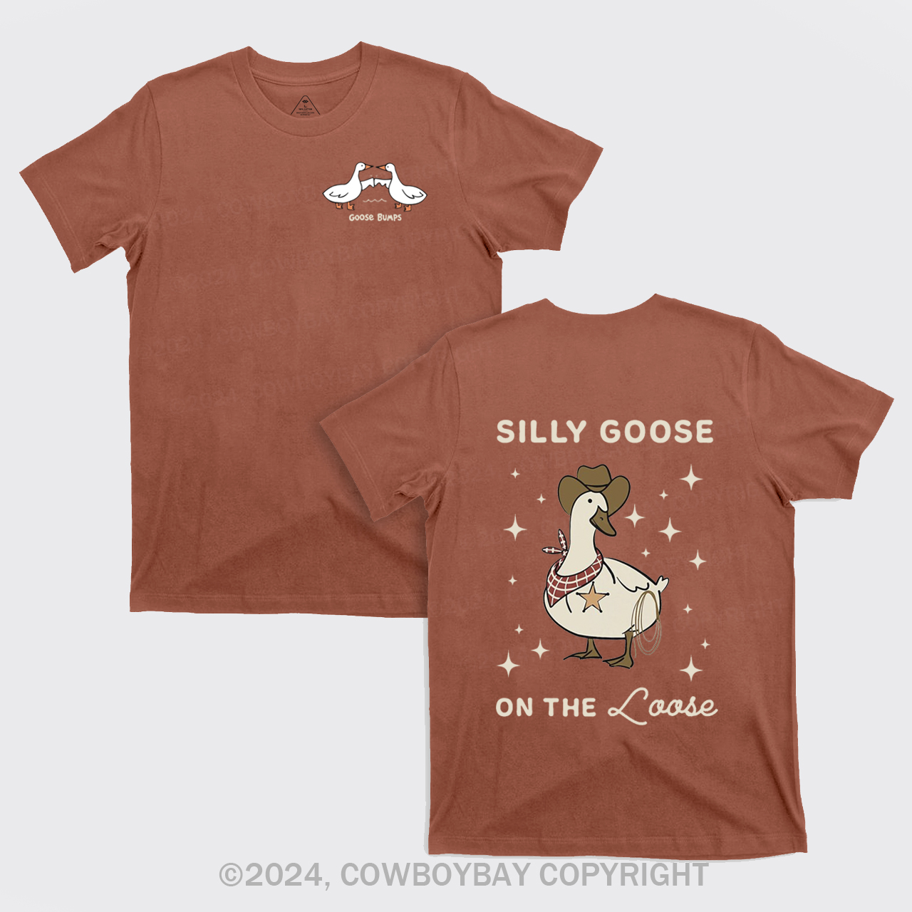 Retro Silly Goose On The Loose T-Shirts