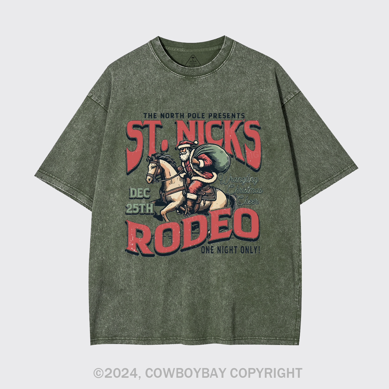 St, Nick's Rodeo Garment-dye Tees