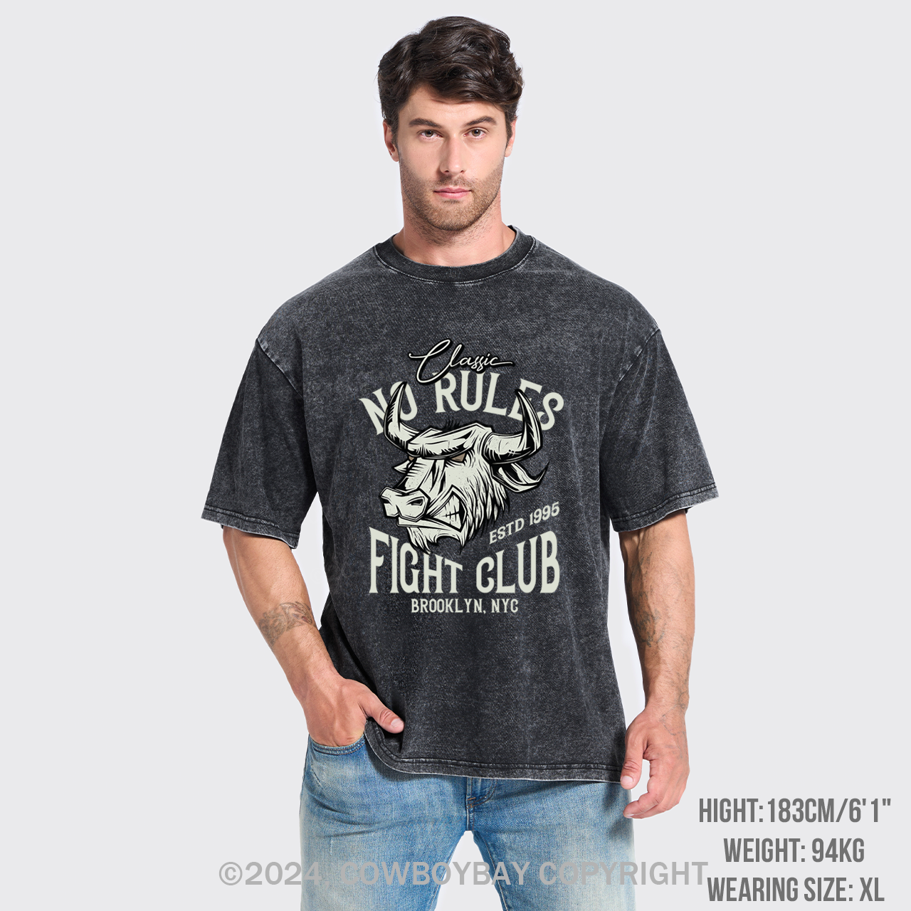 Outlaw Whiskey Garment-dye Tees