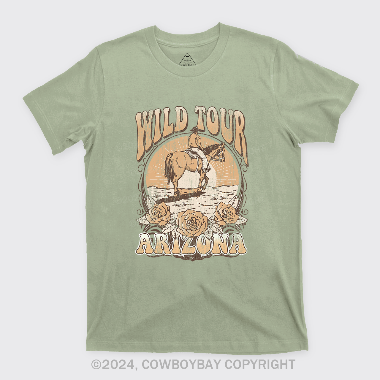 Wild Tour Arizona Cowboy T-Shirts
