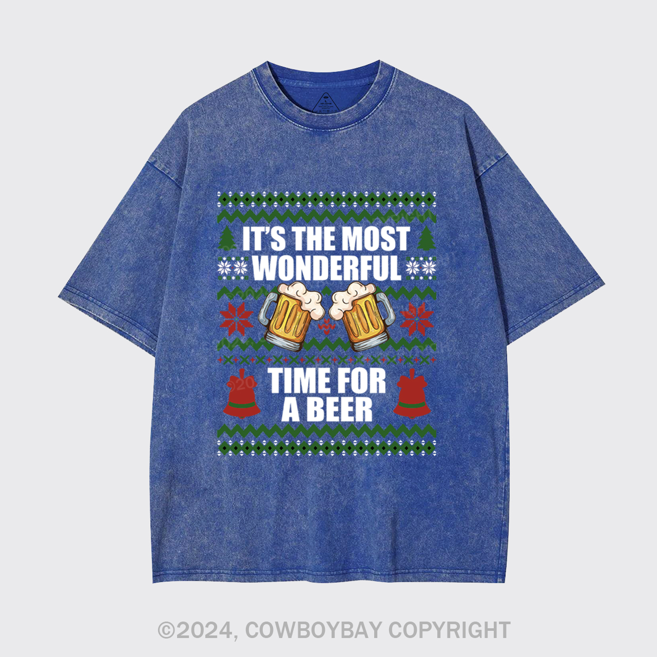It's The Most Wonderful Time For A Beer Garment-dye Tees