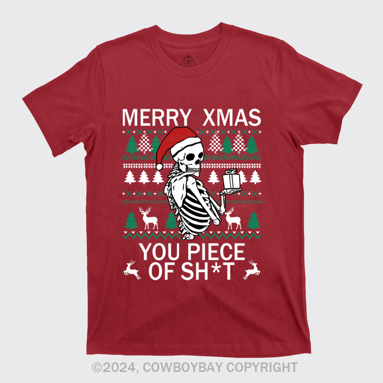 Merry Xmas You Piece Of Sh*t T-Shirts