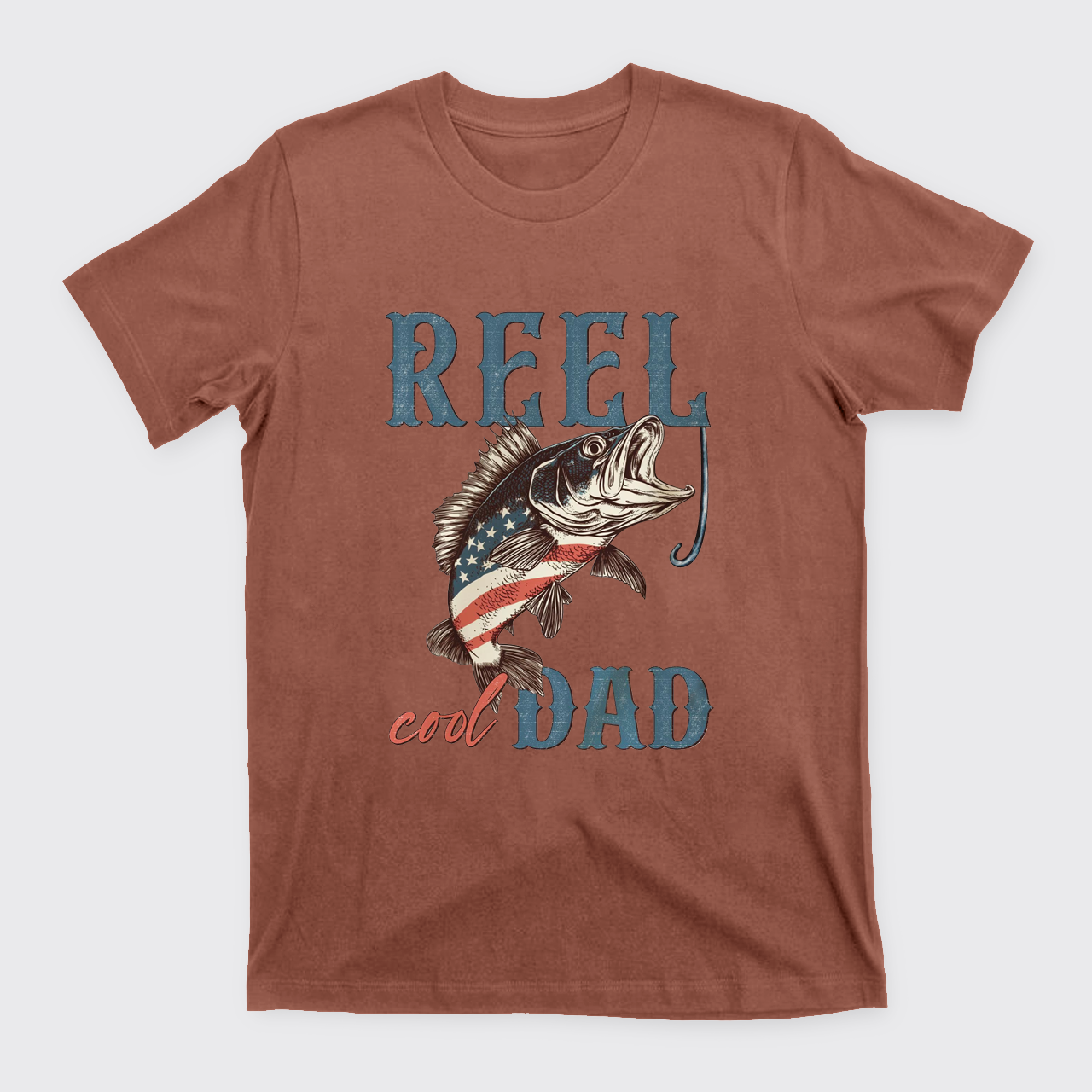Reel Cool Dad-4th Of July T-Shirts