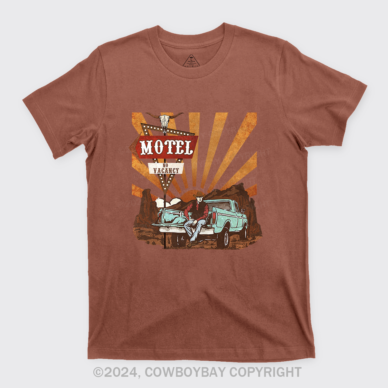 Cowboy Motel Desert Truck T-Shirts