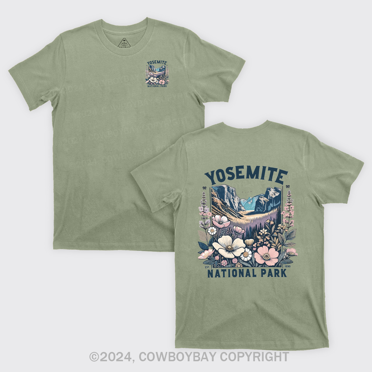 Yosemite National Park Wildflower T-Shirts