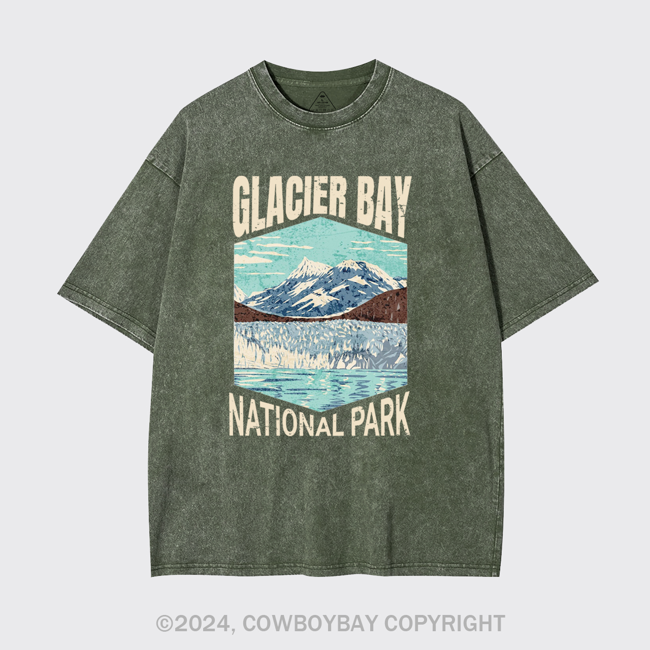 Glacier Bay National Park Garment-dye Tees