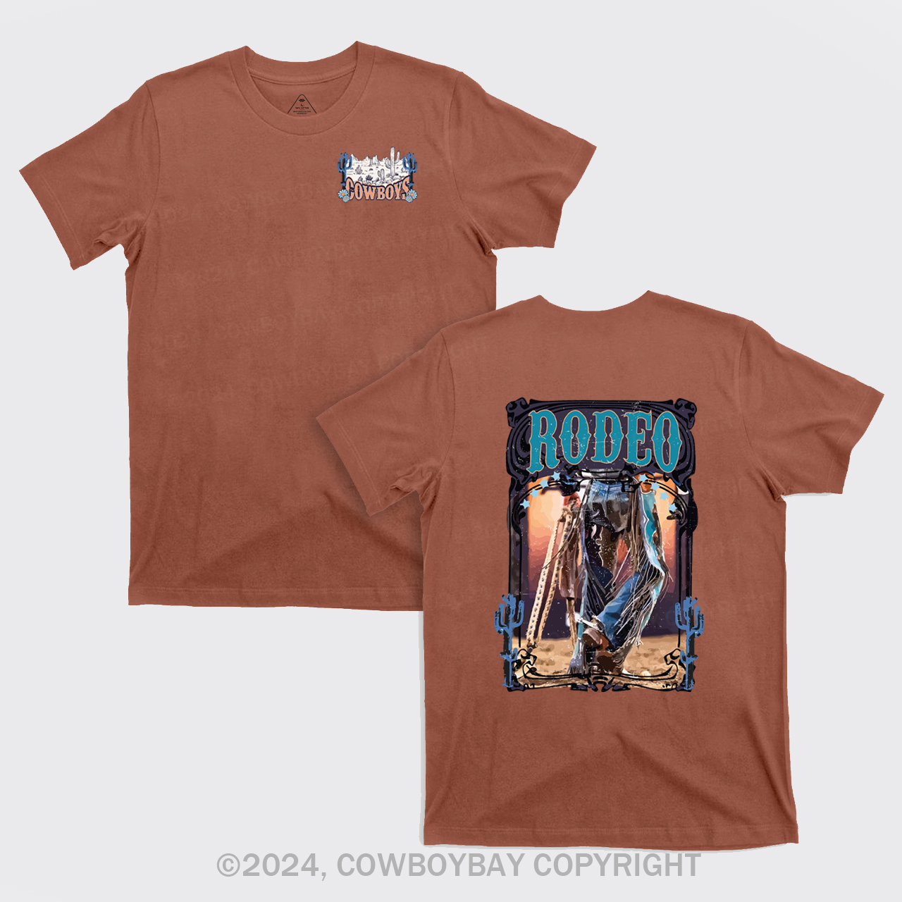 Western Rodeo Wild Cowboy T-Shirts