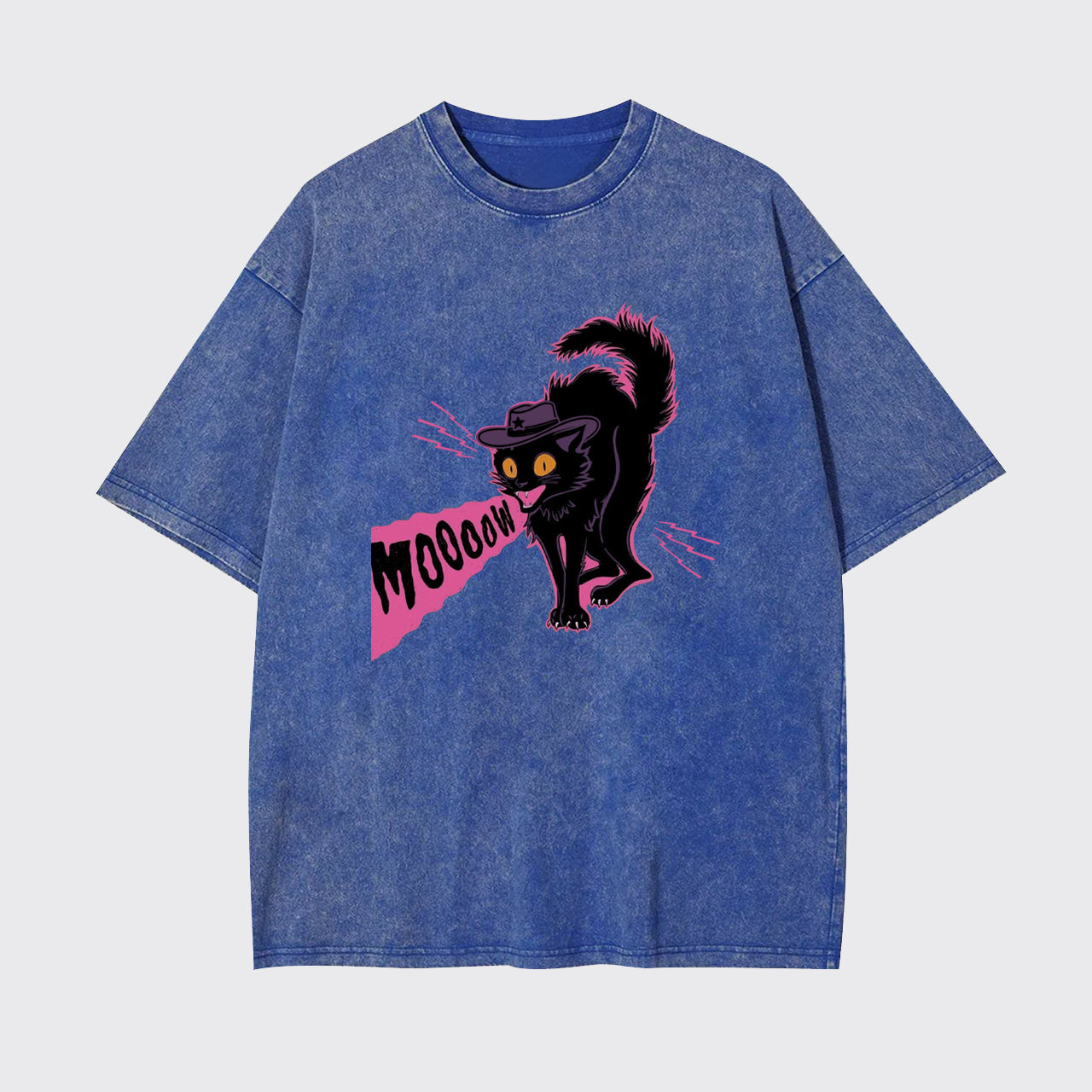 Halloween Scary Moooow Garment-dye Tees