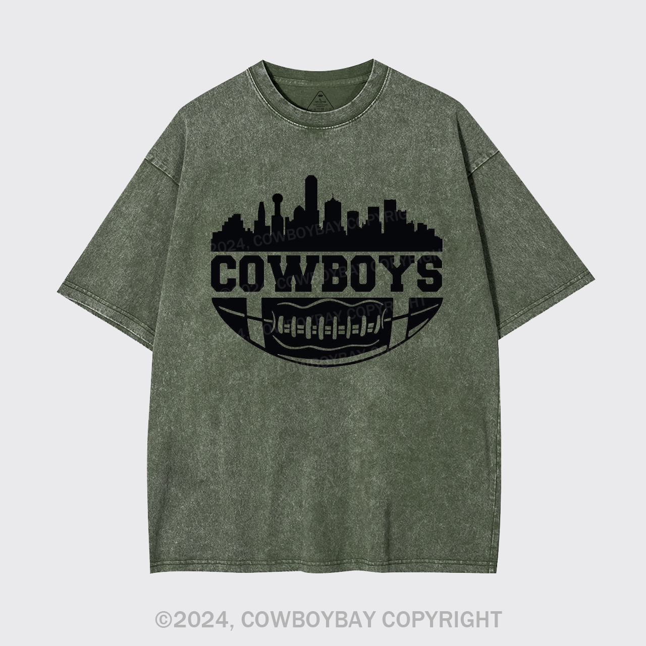 Cowboy City Garment-dye Tees