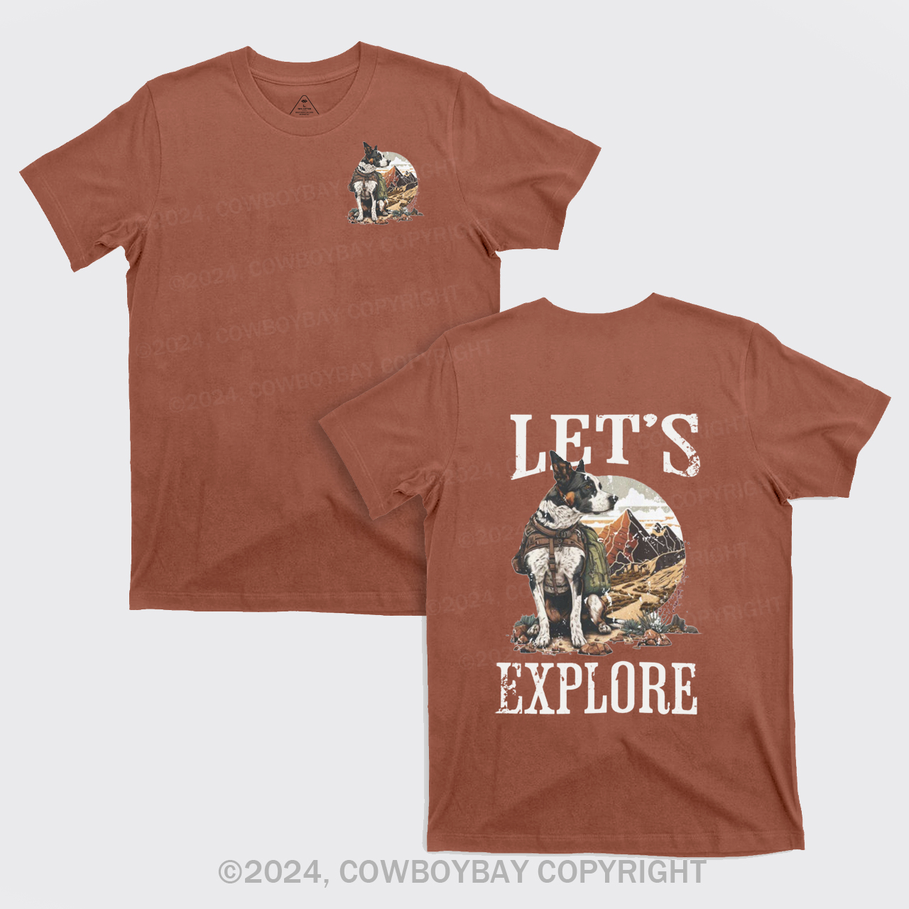 Cowboy Western Dog T-Shirts