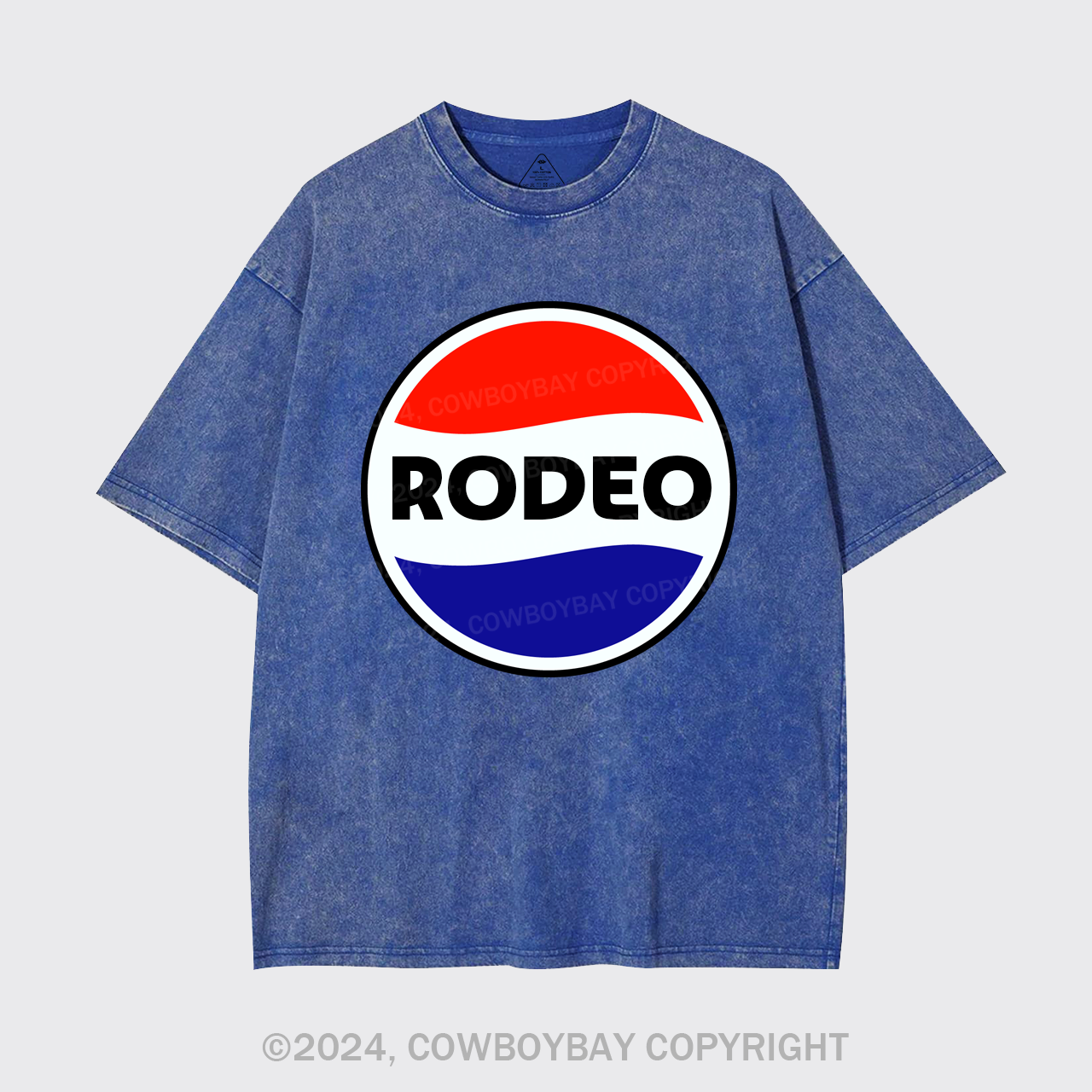 Funny Rodeo Garment-dye Tees