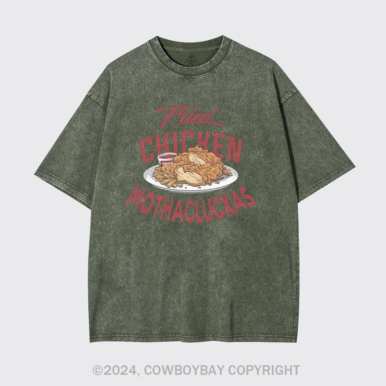 Fried Chicken Garment-dye Tees