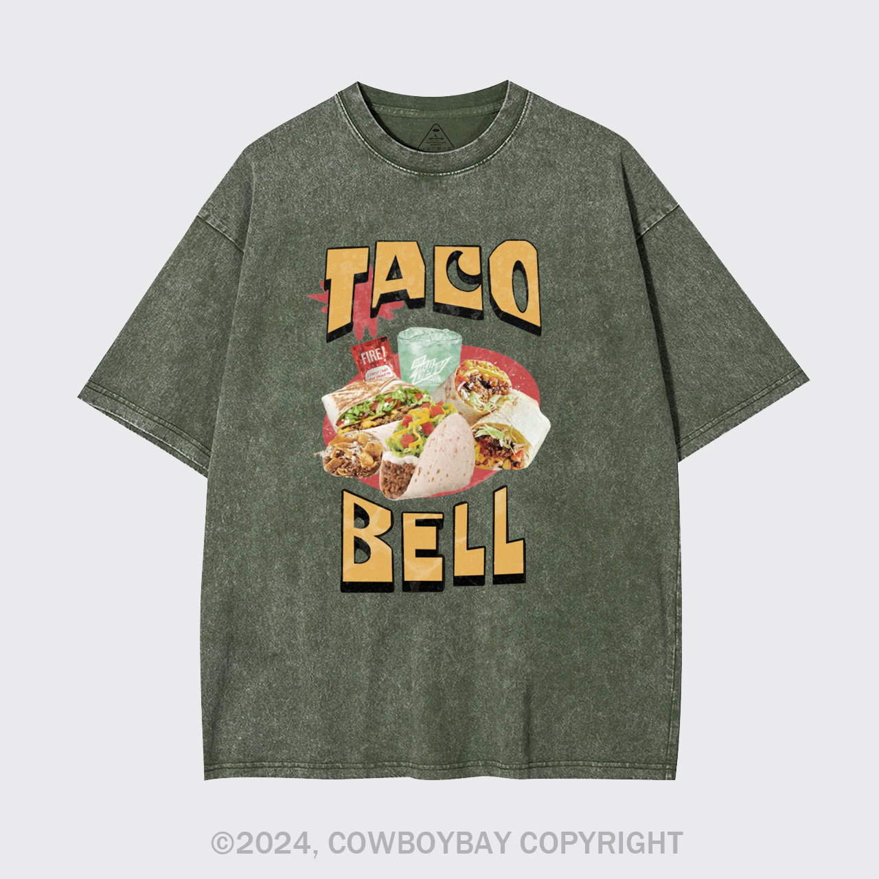 Taco Bell Garment-dye Tees