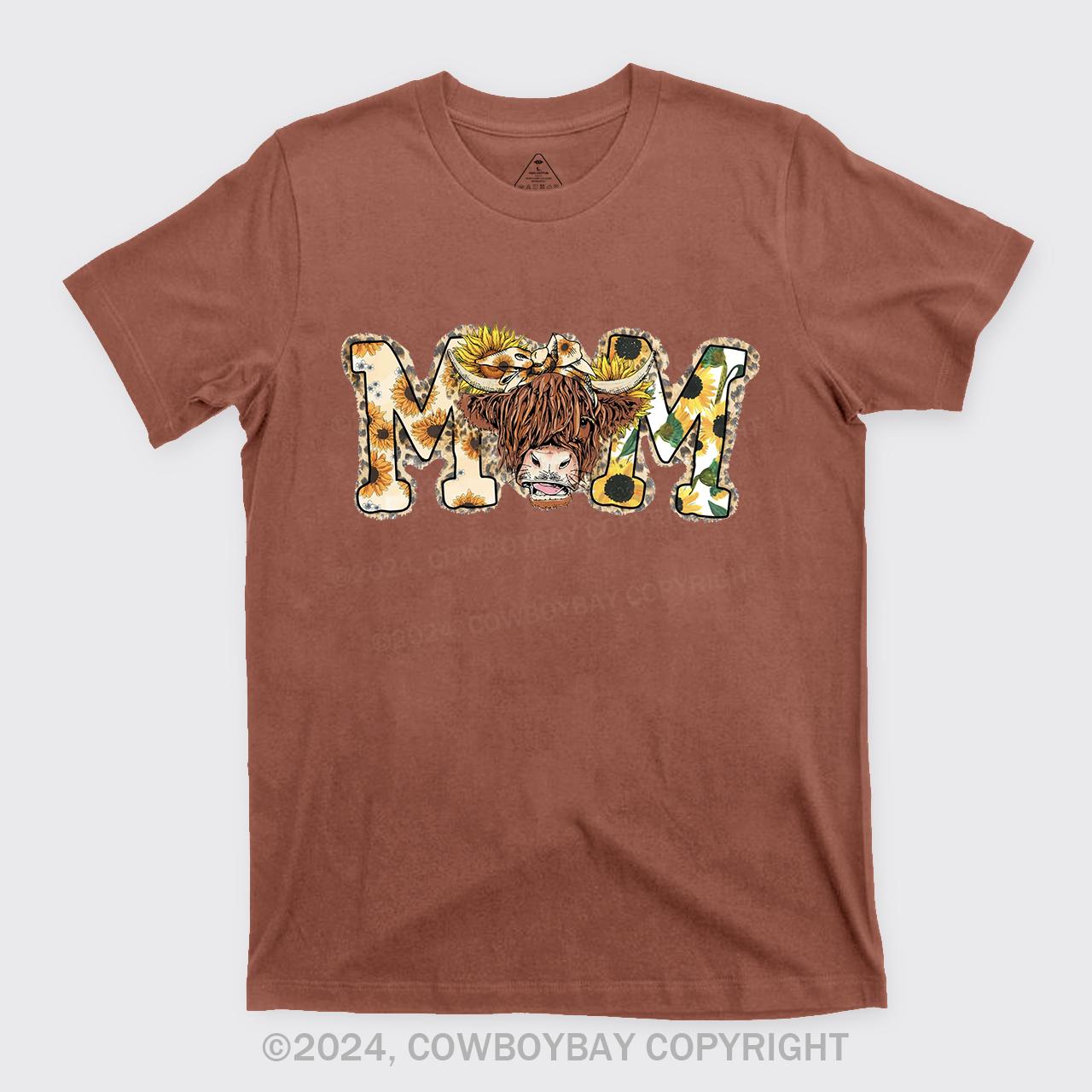 Mom Cow Western T-shirts