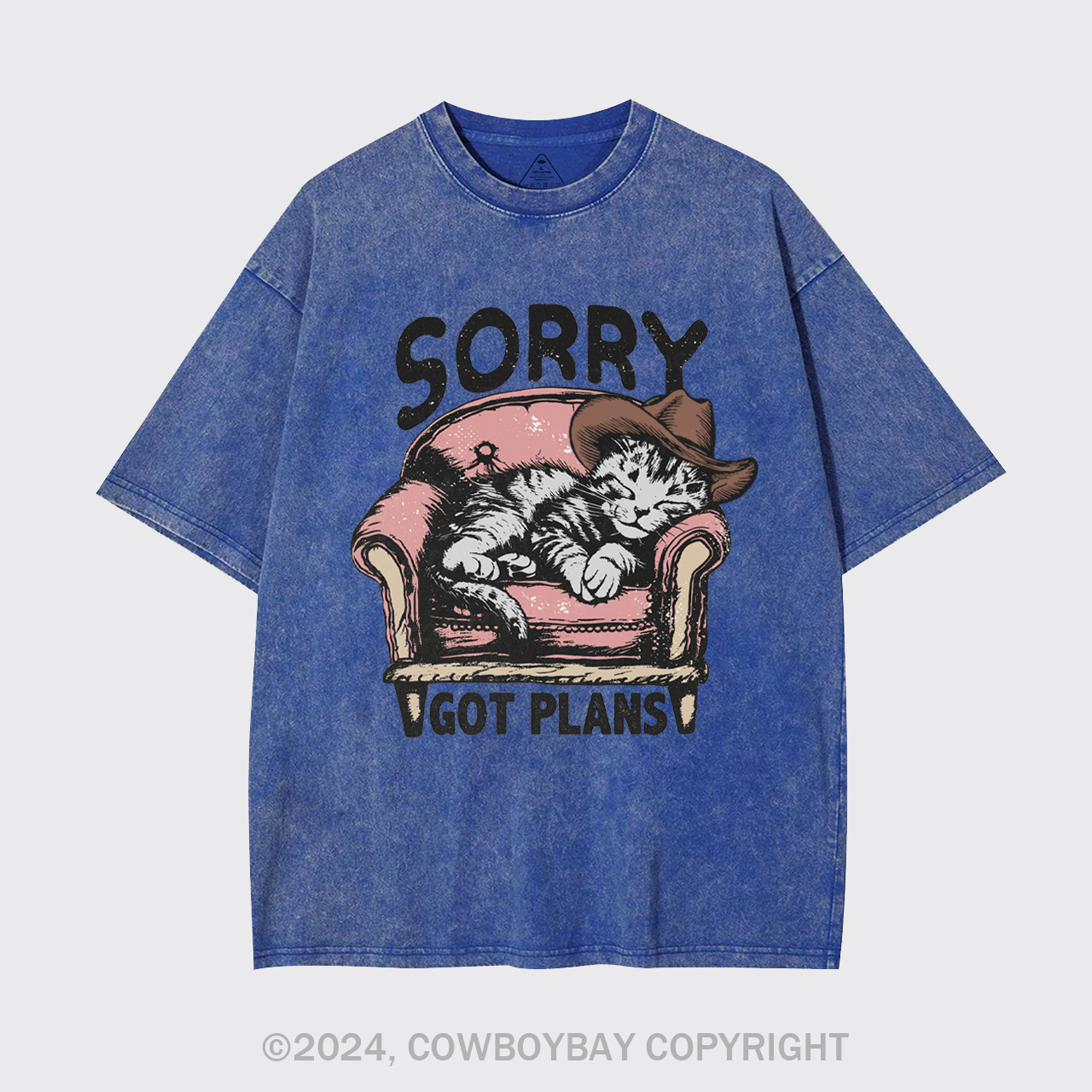 Sorry Got Plans Garment-dye Tees