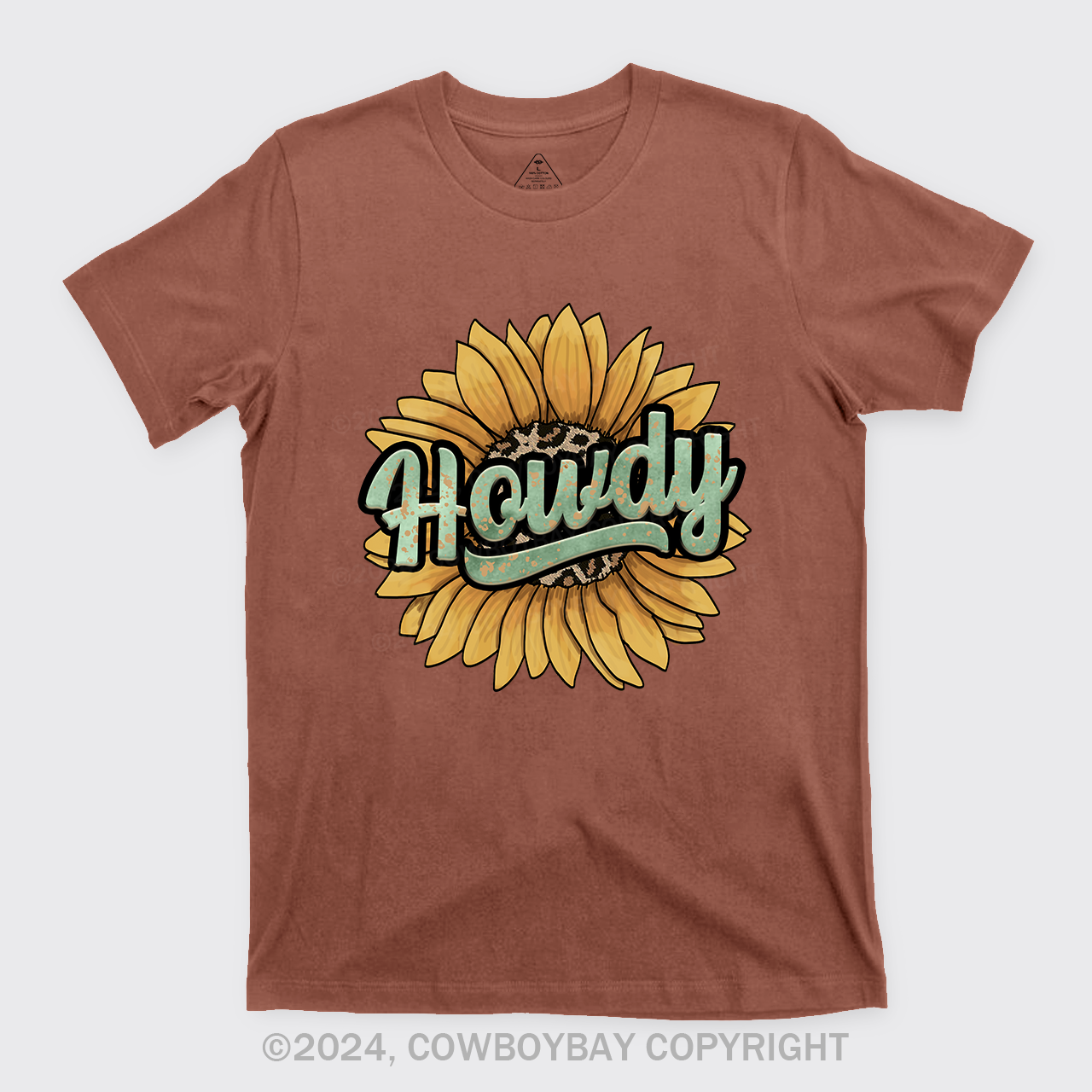 Howdy Sunflower Midwest Tees