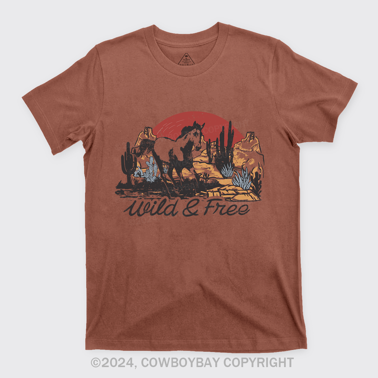 Wild & Free Sunset Desert T-Shirts