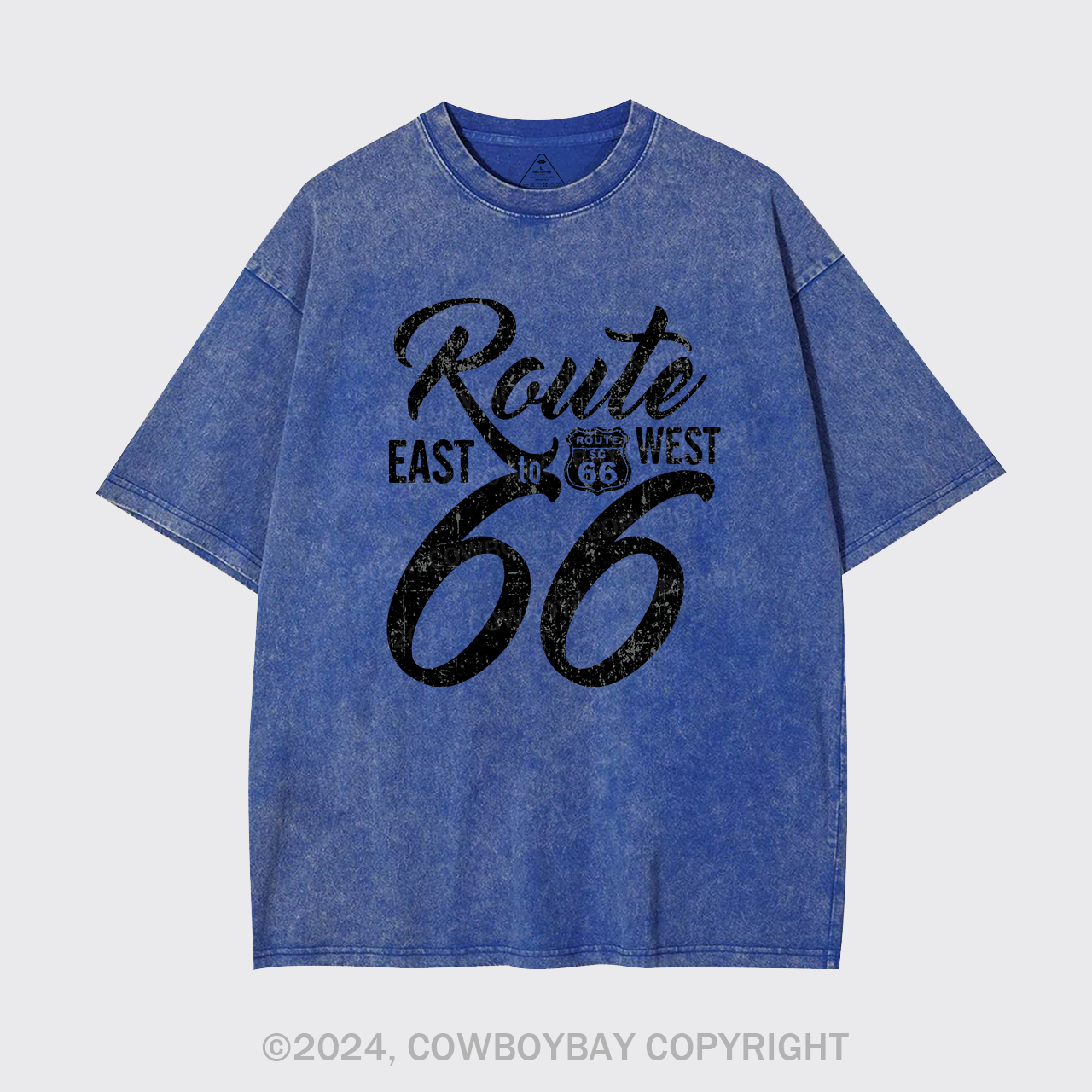 East West Route 66  Garment-dye Tees