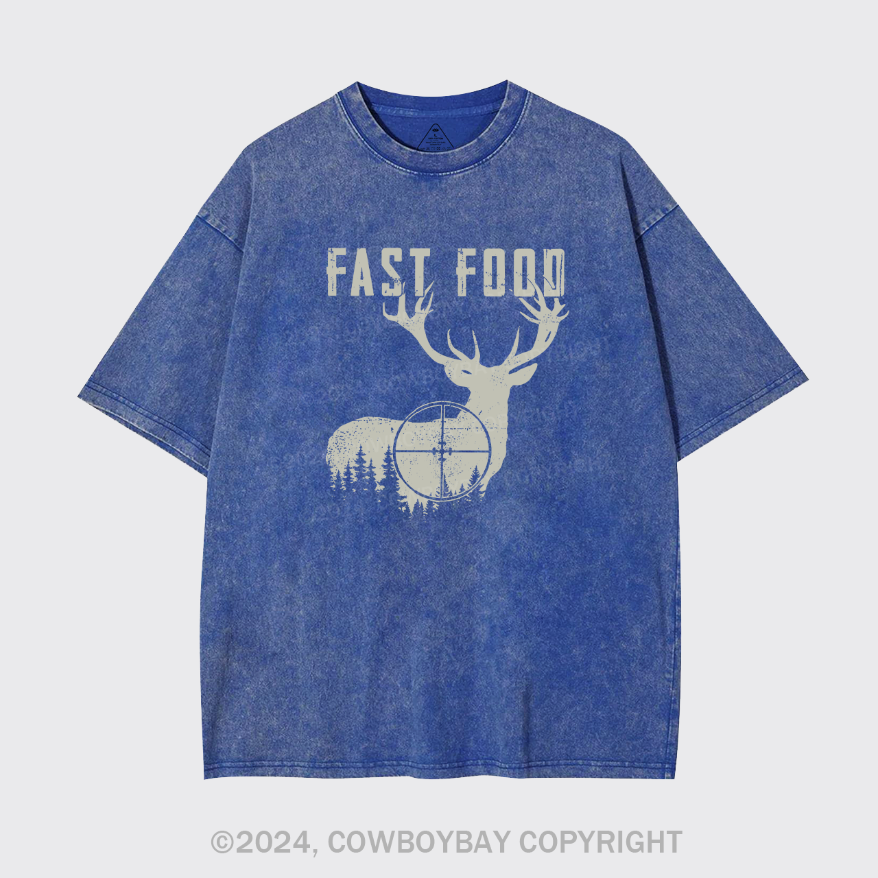 Hunting Fast Food Garment-dye Tees