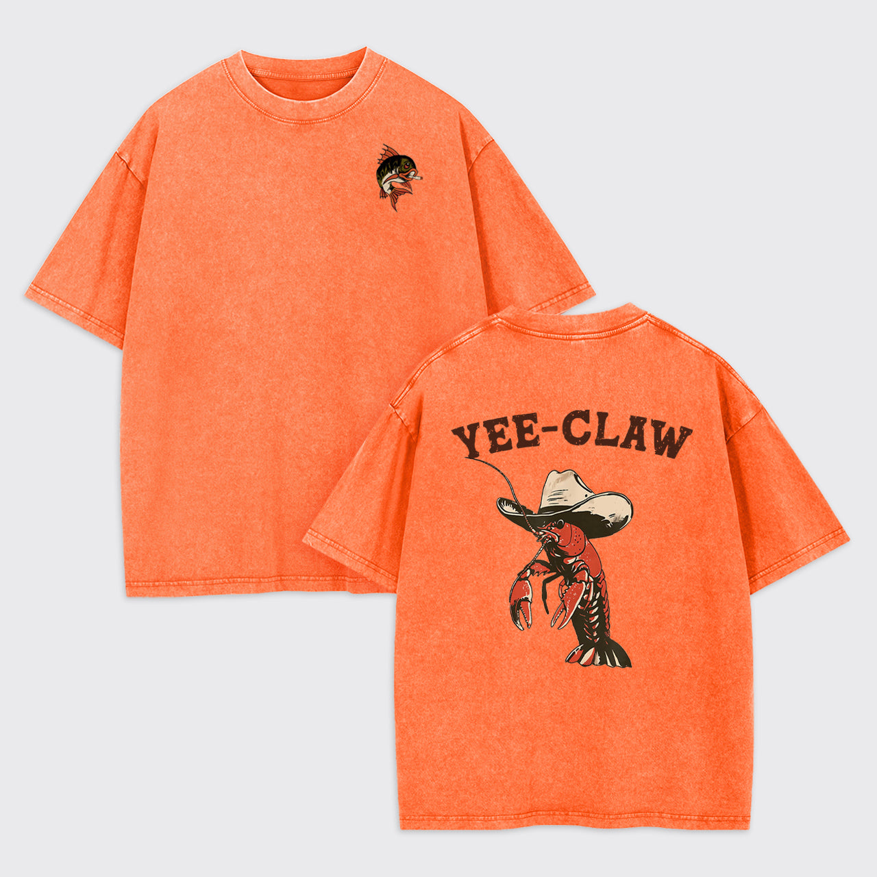 Yee-Claw Garment-dye Tees