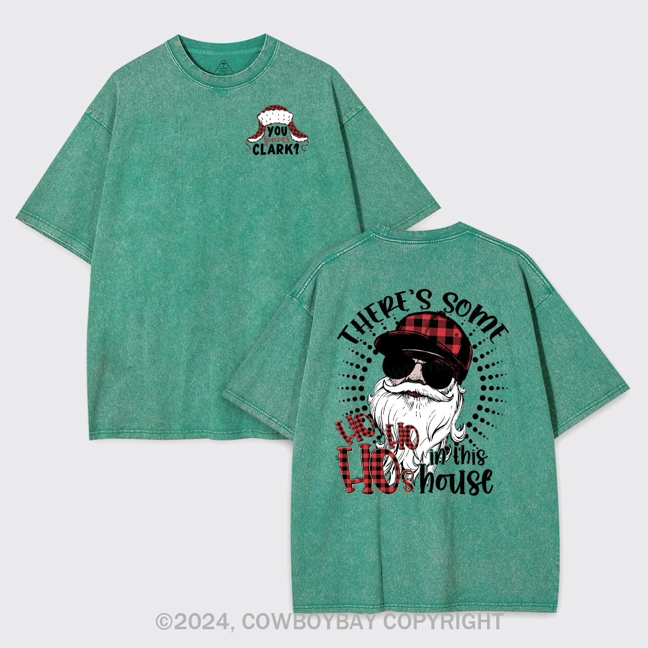 You Serious Clark Garment-dye Tees