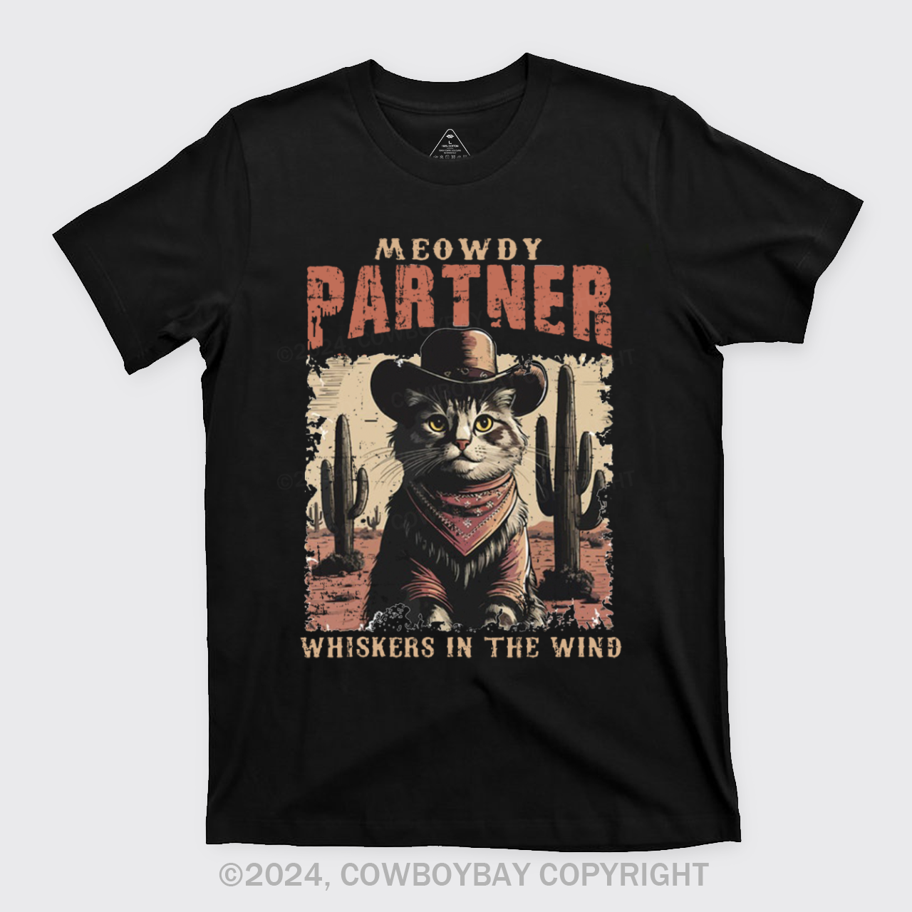 Meowdy Partner Cowboy Cat T-Shirts
