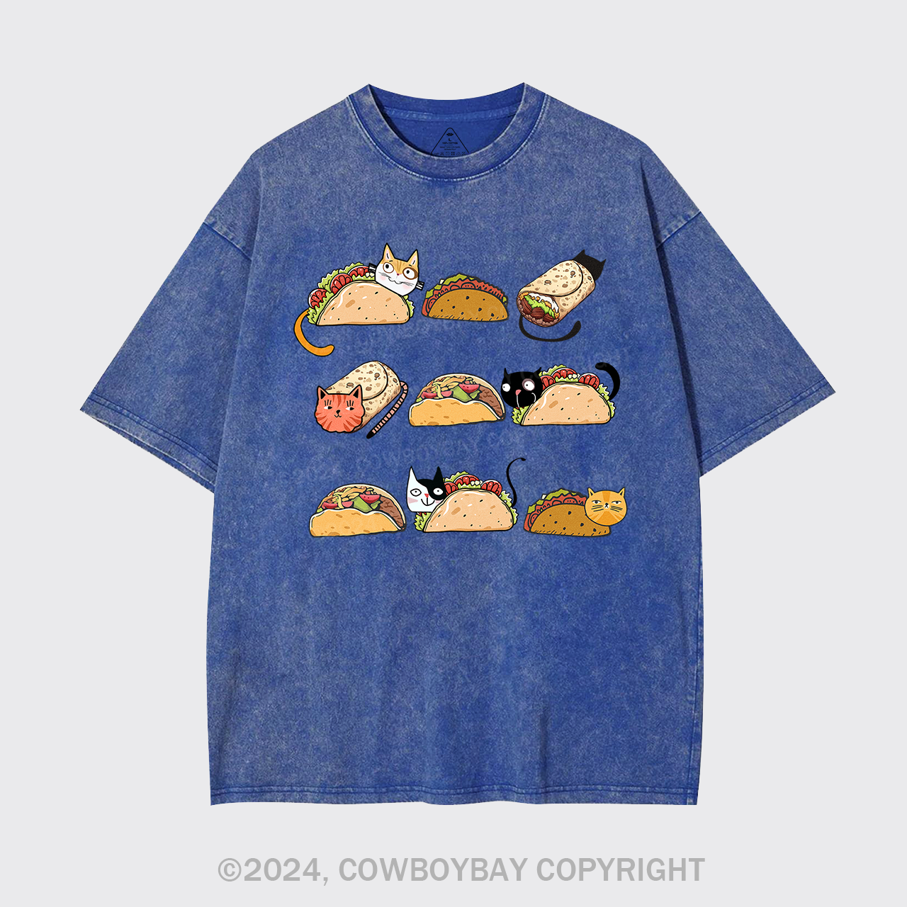 Taco Cat Garment-dye Tees
