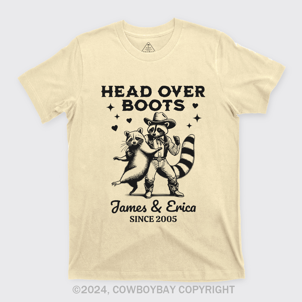Head Over Boots Couples T-Shirts