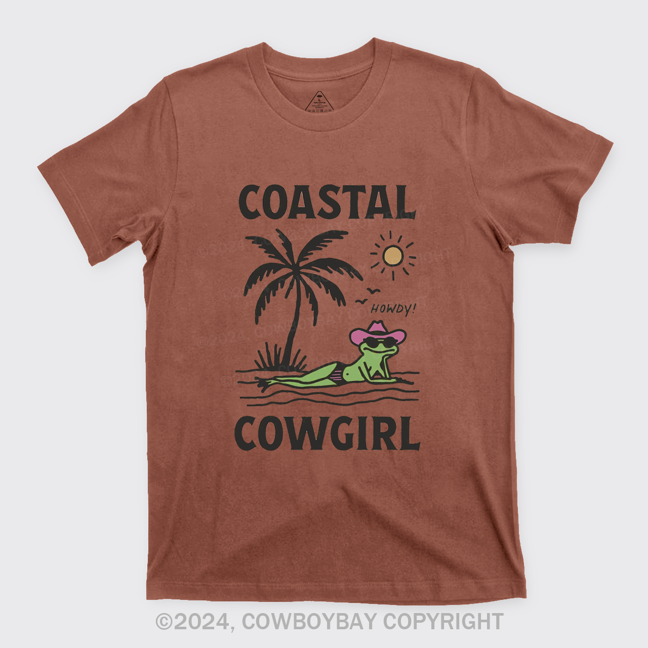 Coastal Cowgirl Frog T-Shirts