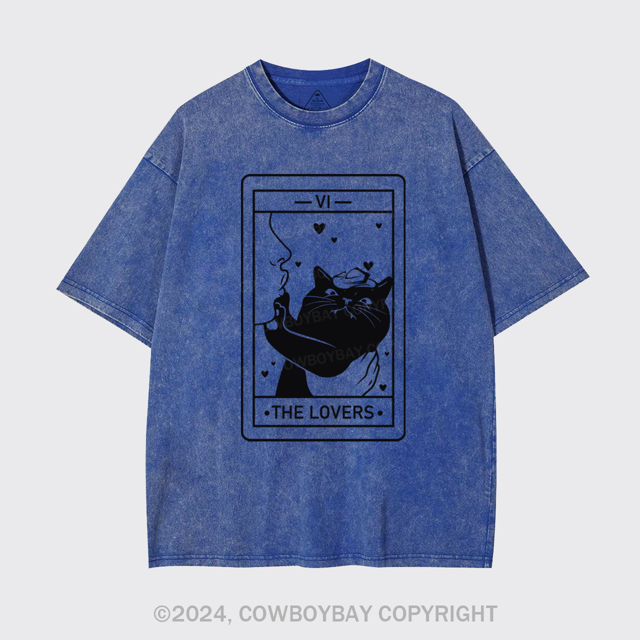 Tarot Cat Garment-dye Tees