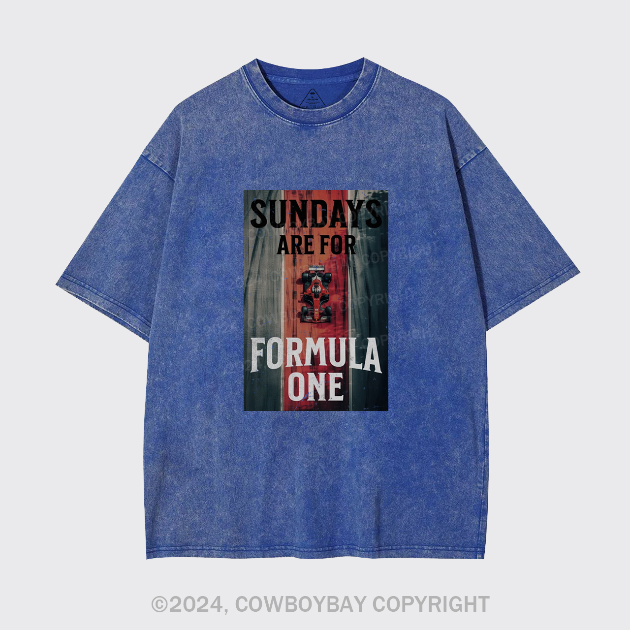Sundays Are For Formula One Garment-dye Tees