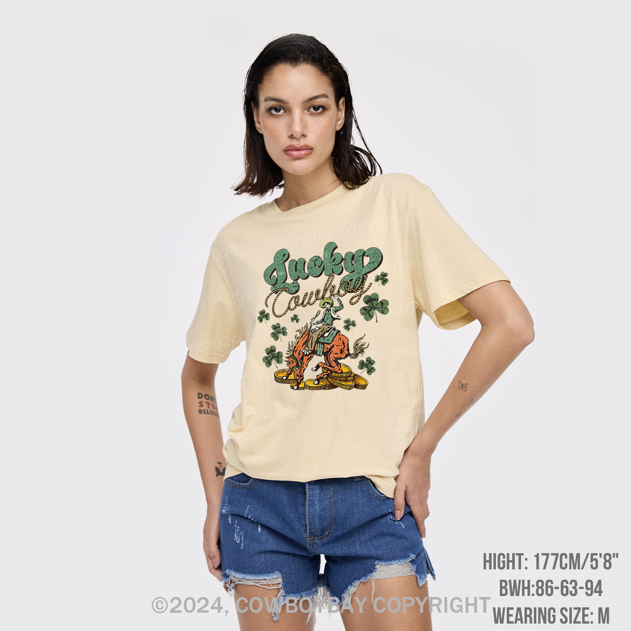 Lucky Cowboy Horse T-Shirts