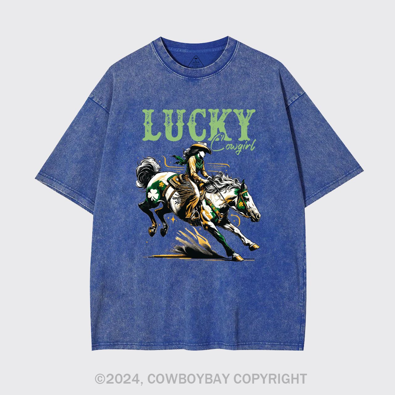 Lucky Cowgirl Garment-dye Tees