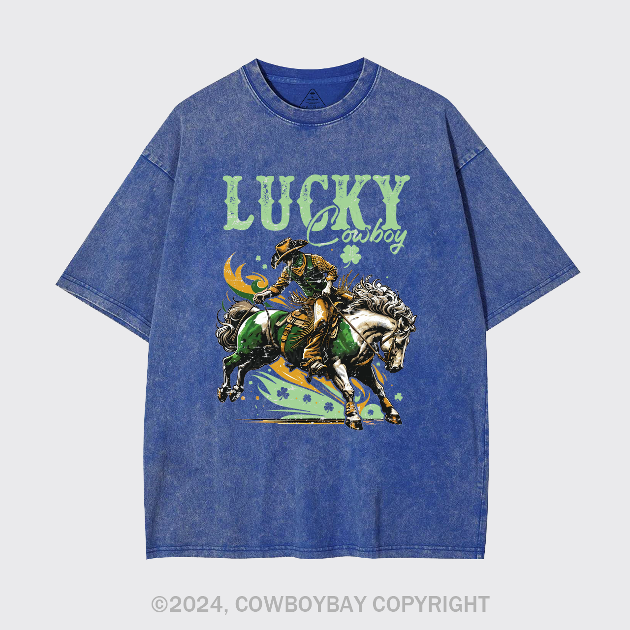 Lucky Cowboy Garment-dye Tees