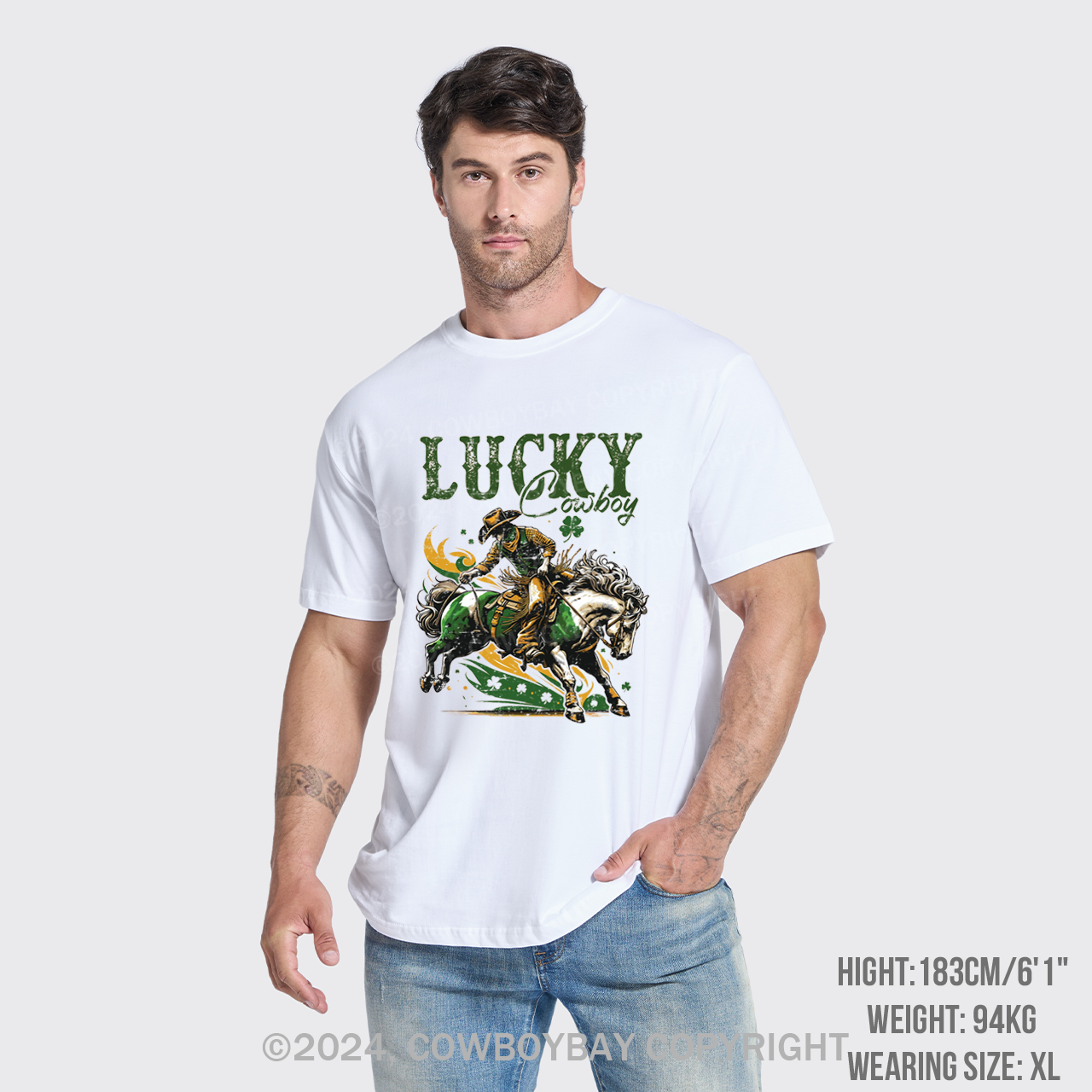 Lucky Cowboy T-Shirts